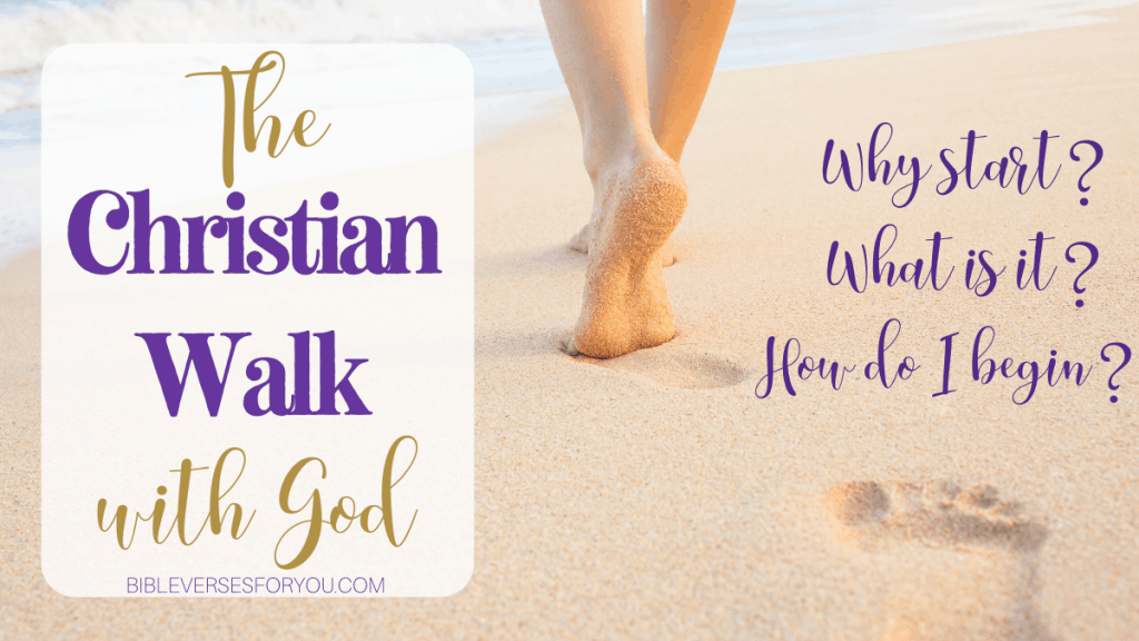 Do you have a Christian Walk with God? Wondering how to start? We're going to dive deep into the Bible to find out how you can start your walk with God.